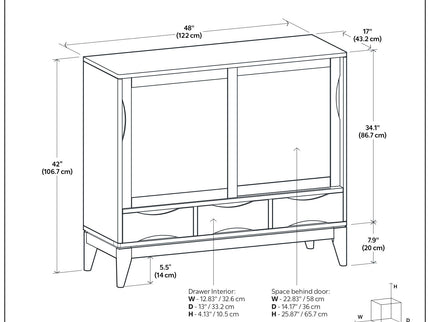Harper - Storage Cabinet - Black