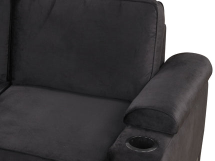 Sleeper Sofa Bed, 2 In 1 Pull Out Sofa Bed L Shape Couch With Storage Ottoman For Living Room, Bedroom Couch And Small Apartment