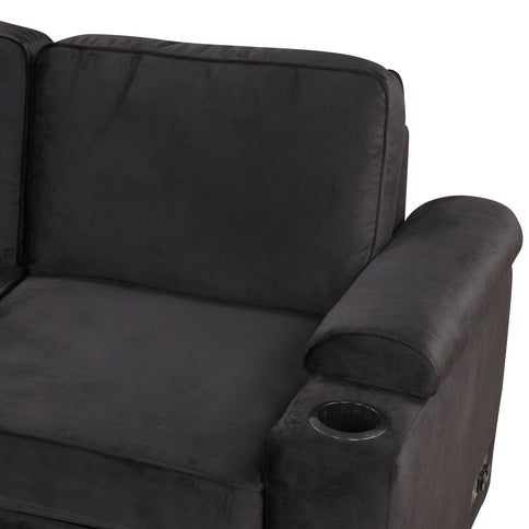 Sleeper Sofa Bed, 2 In 1 Pull Out Sofa Bed L Shape Couch With Storage Ottoman For Living Room, Bedroom Couch And Small Apartment
