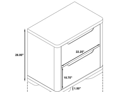 Mirador - Bedroom Set With Upholstered Headboard