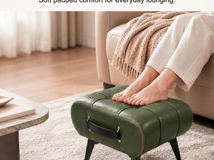 Minimalist Footstool With Hidden Storage