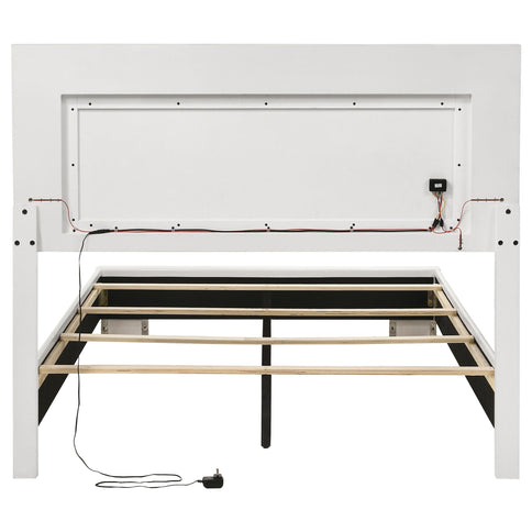 Felicity - LED Panel Bed With Built In Lighting
