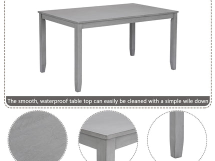 Kitchen Dining Set, Rectangular Dining Table