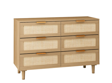 6 Drawer Storage Modern Cabinet For Bedroom