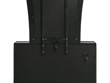 Mika - 8 Drawer LED Dresser With Mirror - Black