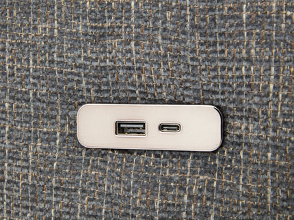Sectional Sofa Modular U-Shaped With Ottoman & USB Ports