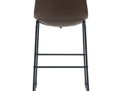 Armless Bar Stool (Set of 2) - Brown