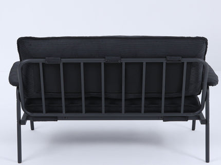 Modern Metal Frame Sofa With Sponge Filling For Compact Spaces And Versatile Use