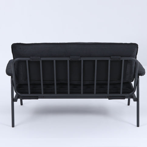 Modern Metal Frame Sofa With Sponge Filling For Compact Spaces And Versatile Use