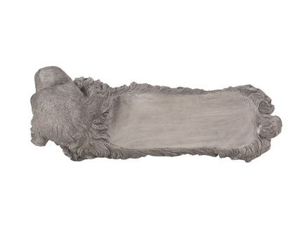 Cocker Spaniel Dog Statue - Gray