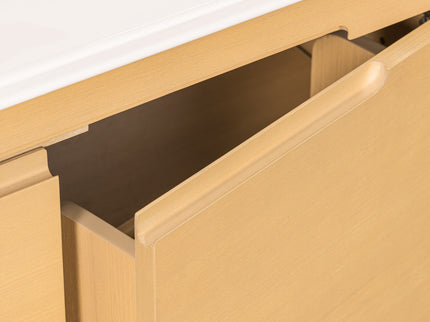 Softened Modern Bathroom Vanity With Sink