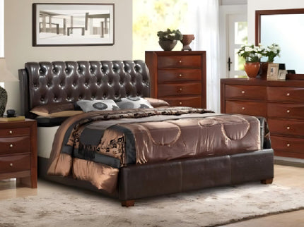 Tufted Upholstered Bed