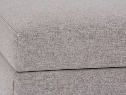 Oregon - Contemporary Storage Ottoman Bench With Tray