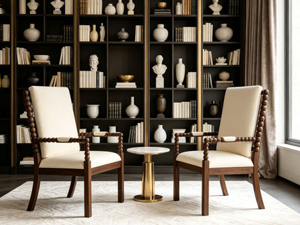 Dining Chairs With Ergonomic Design (Set of 2)