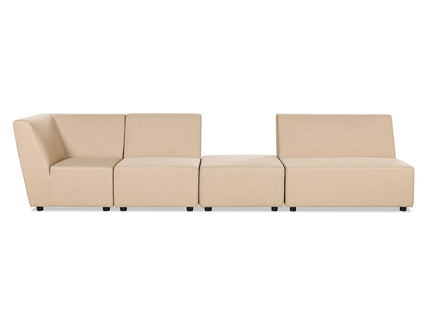 Cleo - Modular Upholstered Deep Seating Patio Corner Chair Axroma Olefin