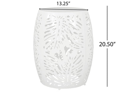 Modern Design Metal End Table, Large