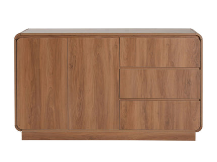 Sideboard, Wide Storage With 2 Doors And 3 Drawers