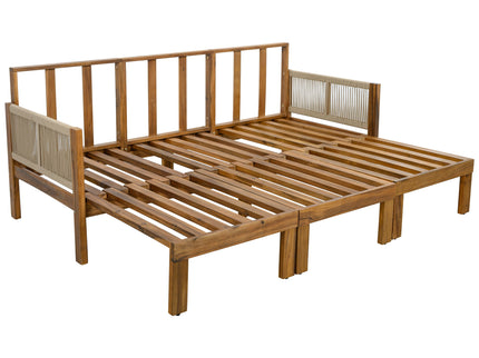 Outdoor 3 Seat Patio Sunbed