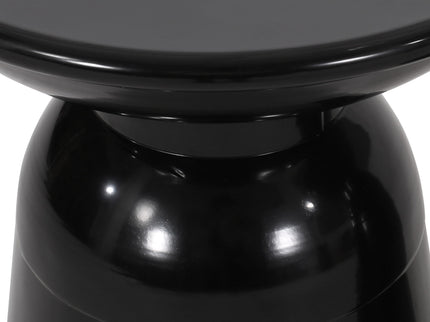 Outdoor Modern Metal End Large Table