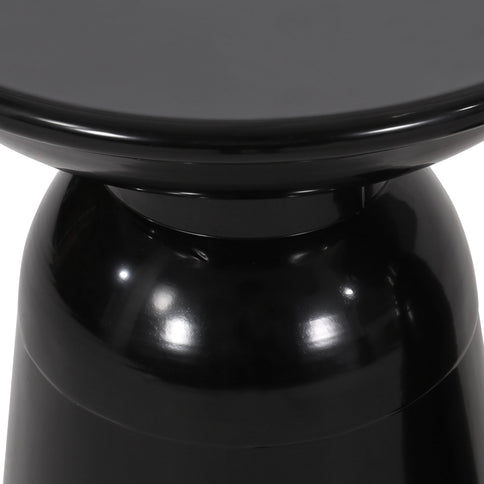 Outdoor Modern Metal End Large Table