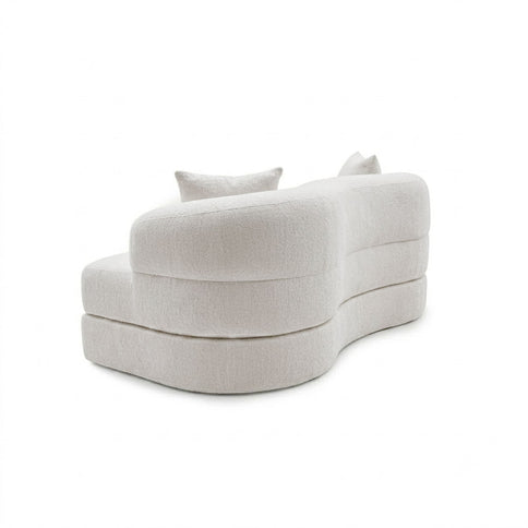 2 In 1 Convertible Sleeper Sofa Bed With Cup Holders
