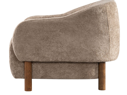 Modern Accent Chair With Recessed Arms And Tight Back