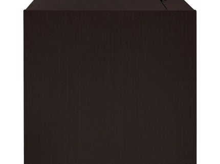 Halston - 3 Drawer Office Computer Desk With Keyboard Tray - Cappuccino