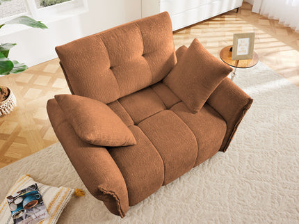 Modern Ergonomic Single Seater Sofa With High Resilience Cushions