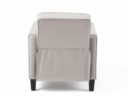 Upholstered Push Back Recliner Chair For Living Room
