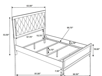 Taraval - 4 Piece Queen Bedroom Set - White