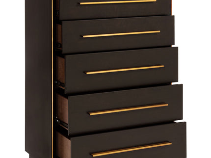 Prescott - 5 Drawer Chest - Brown