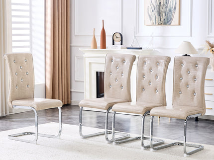 Elegant Design Upholstered Dining Chairs