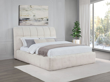 Branson - Platform Bed With Tufted Headboard