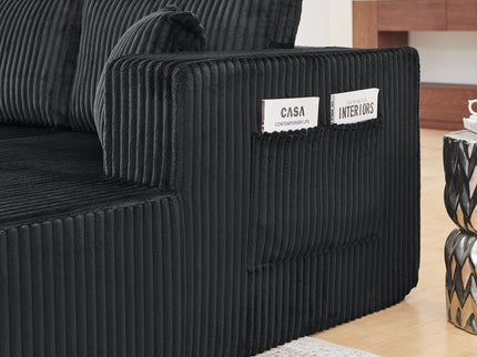 U - Shaped Modular Sectional Sofa For Living Room