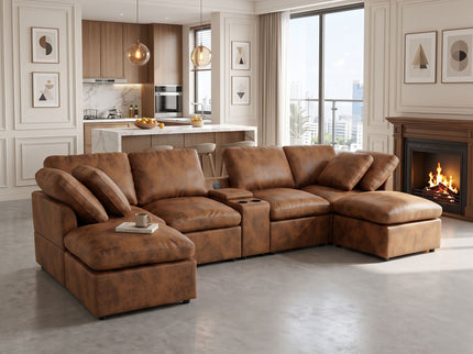 Modular Design Cloud Sofa, Freely Configurable