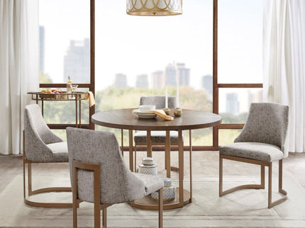 Contemporary Modern Accent Dining Chairs (Set of 2)