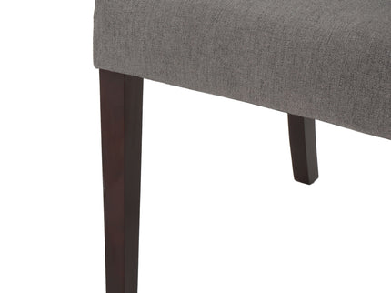 Sophisticated Tufted Dining Chair With High Back Design