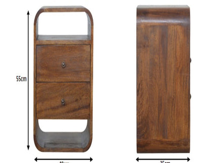 Curve Drawer Nightstand