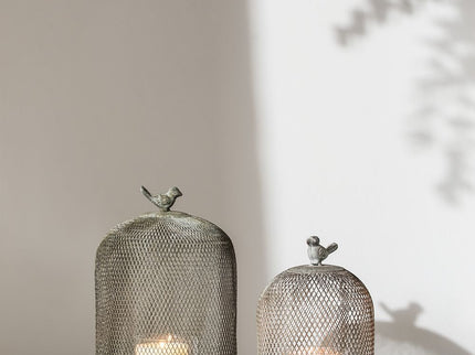 Ophira Sparrow Candle Holders (Set of 2) - Antique Gray