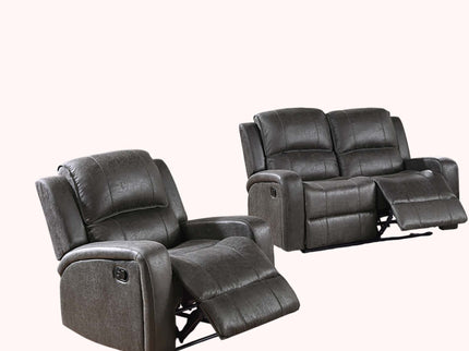 Modern Living Room Set With Square Armrest, Cushion Backrest