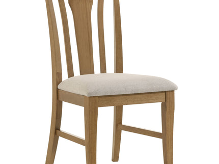 Auburn - Dining Side Chair (Set of 2) - Natural / Light Brown