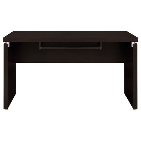 Ulloa - L Shaped Office Desk With Slide Out Keyboard Tray And Storage Drawers - Cappuccino