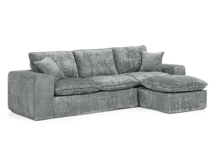 Sectional Sofa With Moveable Ottoman
