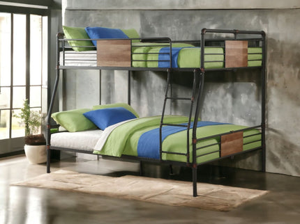 Brantley - Full Long / Queen Bunk Bed - Black