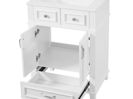 Bathroom Vanity With Sink, Storage Cabinet