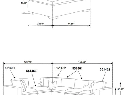 Ridgemont - Sectional Sofa