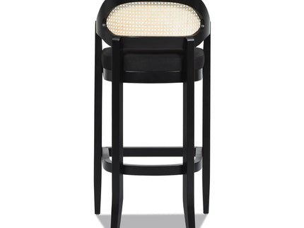 Americana - Mid-Century Modern Cane Back Counter Stool