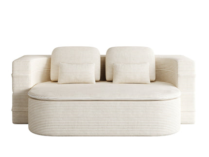 2 In 1 Foldable Sofa Bed With Multi Functional Blanket