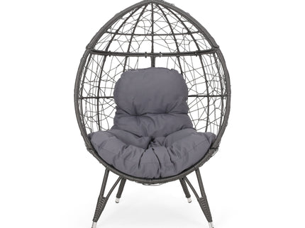 Cosmos - Round Hammered Iron Teardrop Chair
