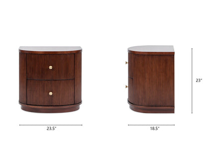 Valentine - 2 Drawer Storage Side Table